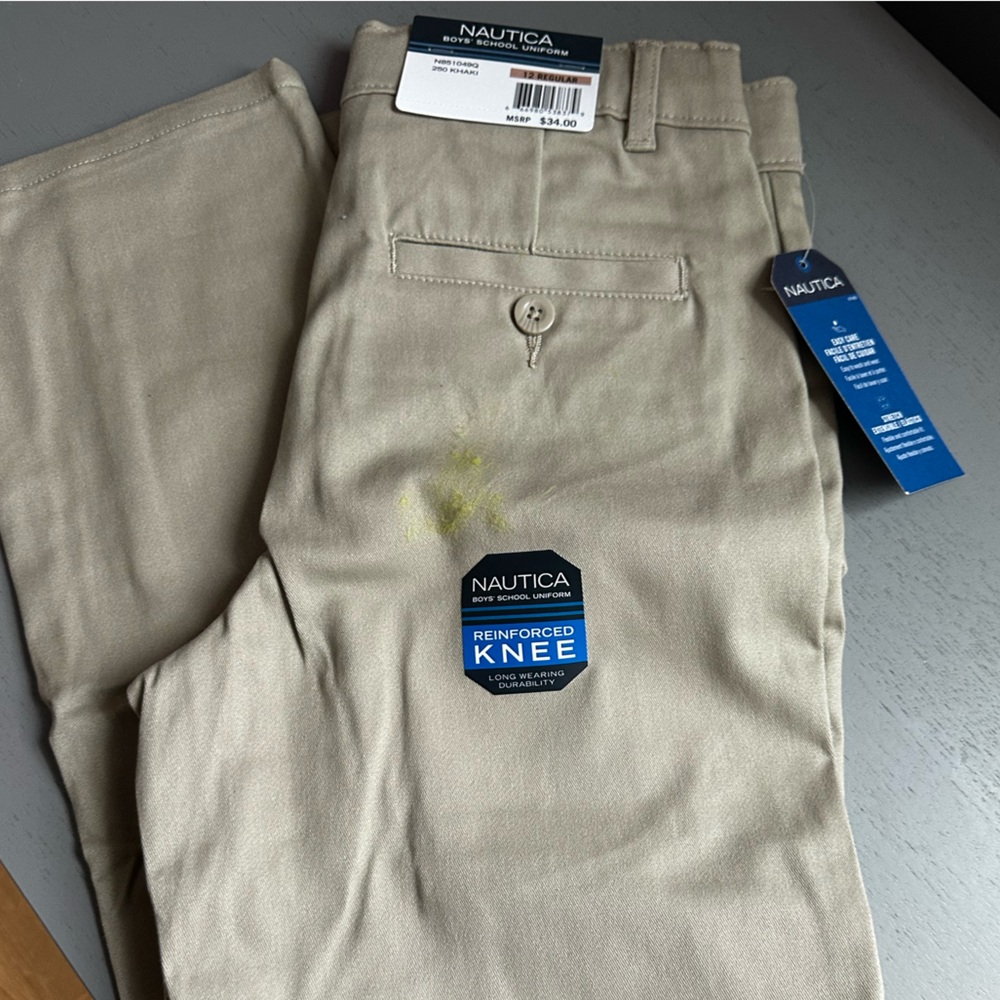 Nautica Kids' Tan Casual Pants